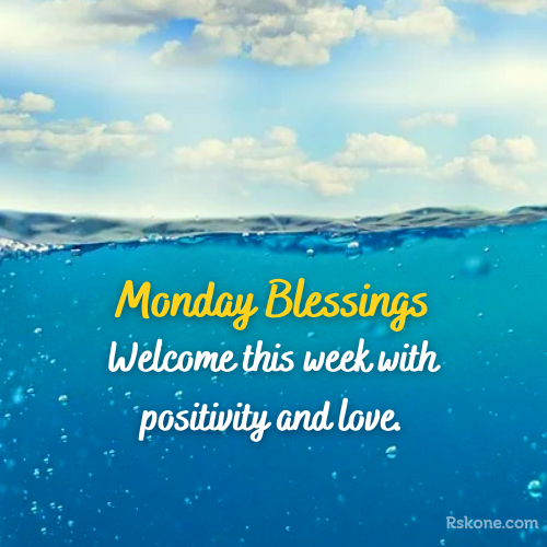 Monday Blessings Image