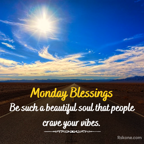 Monday Morning Blessings Image