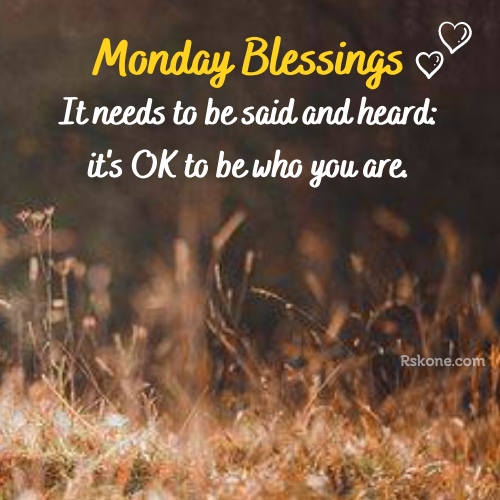 Monday Blessings OK Image