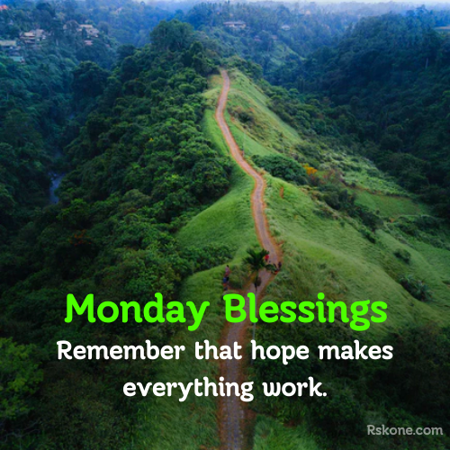 Monday Blessings Hope Wish Photo