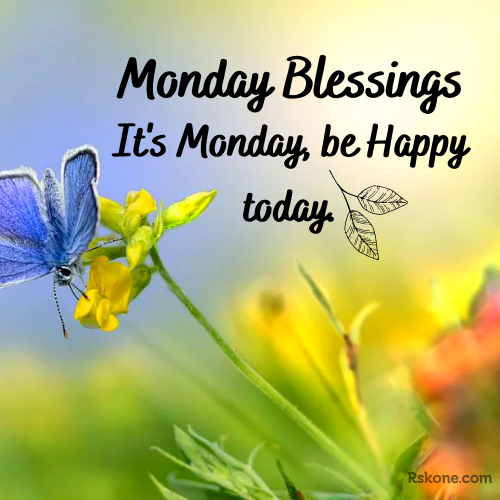 Monday Blessings Picture