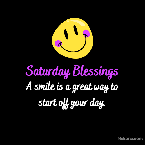 Saturday Blessings Images