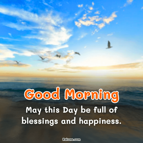 Good Morning Happiness Blessings Image 29