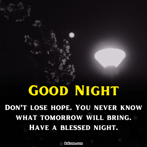 Good Night Hope Blessings Image 26
