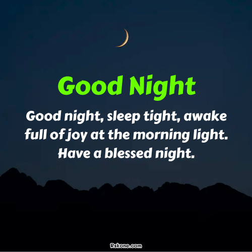 Good Night Sleep Tight Blessings Image 19