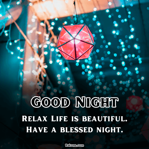 Relax Good Night Blessings Image 4